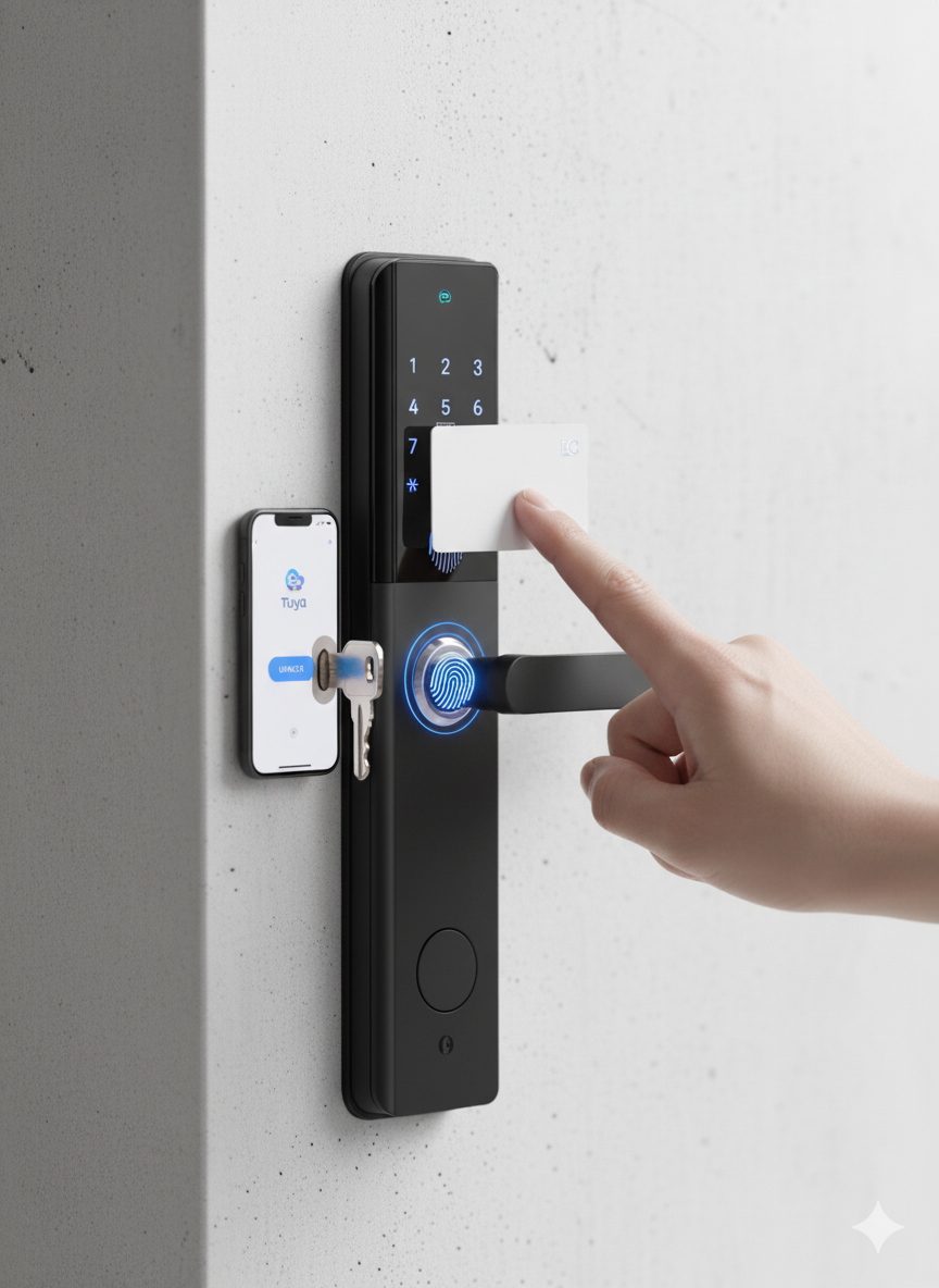 Cerradura inteligente modelo ZH12